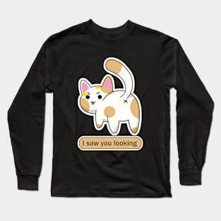 Naughty Cat Long Sleeve T-Shirt